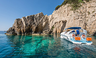 turtle island and keri caves cruise