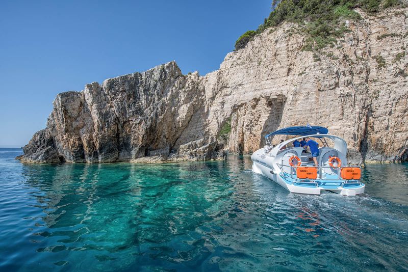 turtle island and keri caves cruise