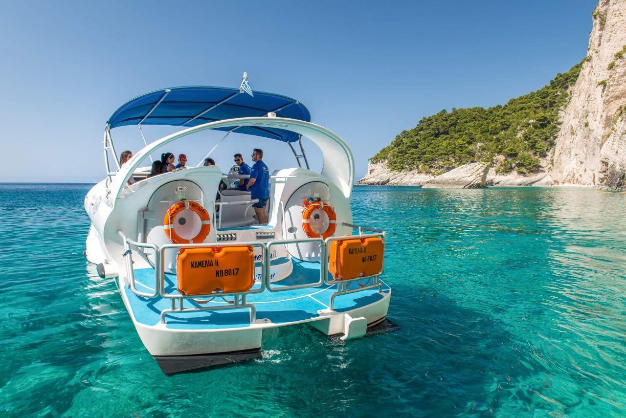 zakynthos daily cruise kamelia glass bottom