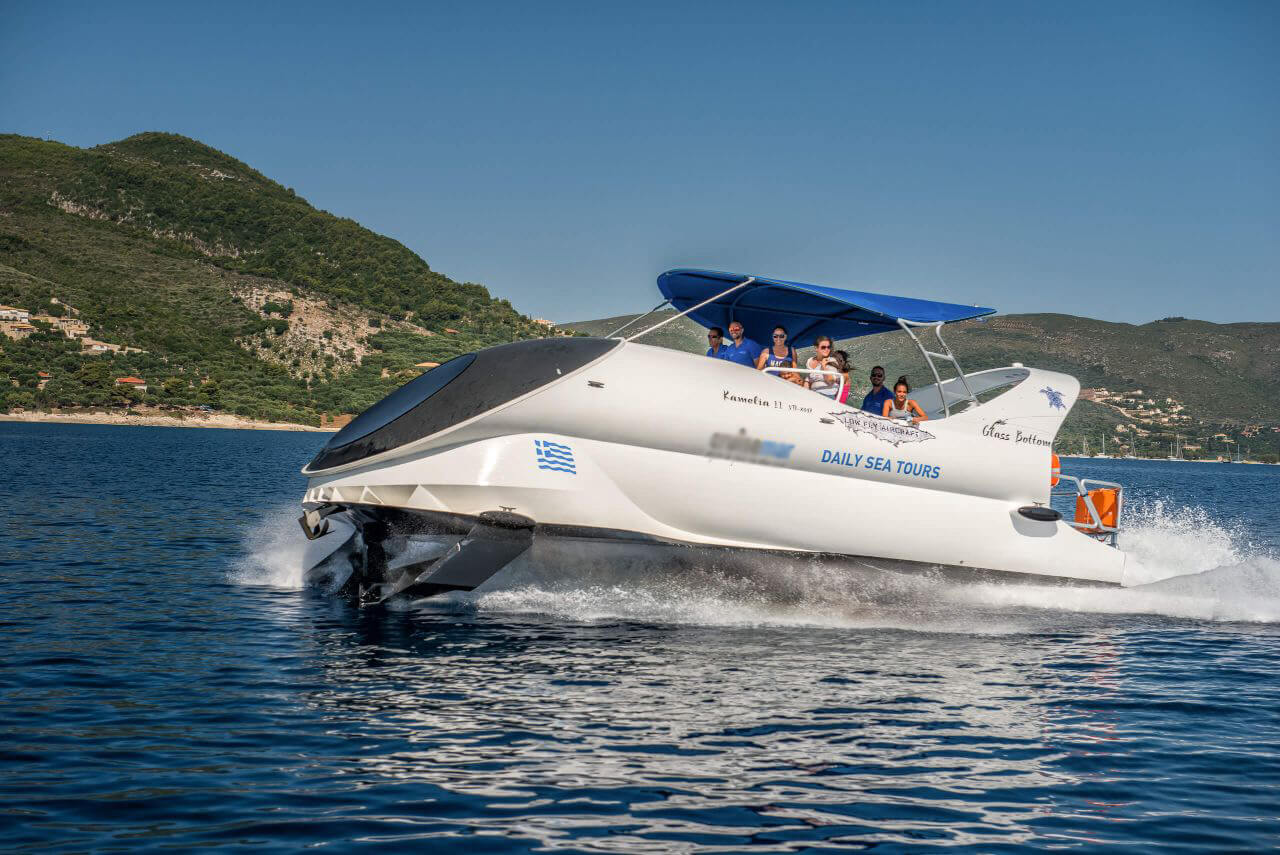 zakynthos daily cruise kamelia glass bottom