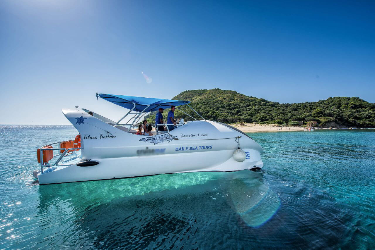 zakynthos daily cruise kamelia glass bottom